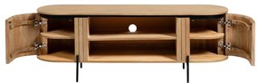 Szafka pod TV z litego drewna mango 160x56 cm Licia – Kave Home