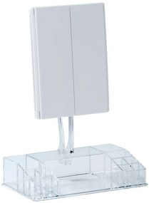 Lusterko kosmetyczne z organizerem FANANO LED, WENKO
