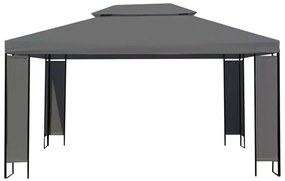 Nowoczesna altana ogrodowa antracyt - Solids