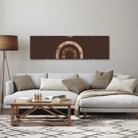 Obraz - Pomarańczowe łuki N⁰1 (170x50 cm)