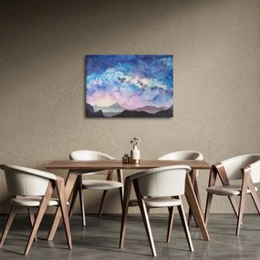 Obraz - Droga Mleczna, akwarela (70x50 cm)