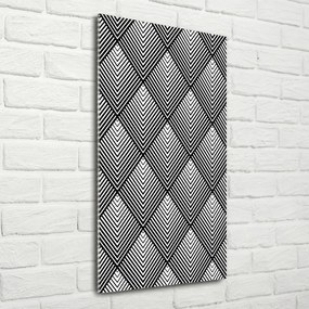 Foto obraz szklany pionowy Geometryczne tło