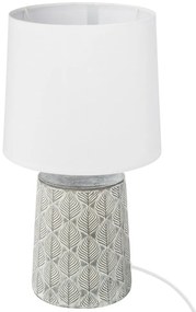 Lampa na stół i biurko z ceramiczną podstawą