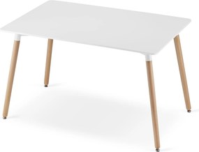 PROMOCJA Biały stół jadalniany ADRIA 120x80 cm II. jakość