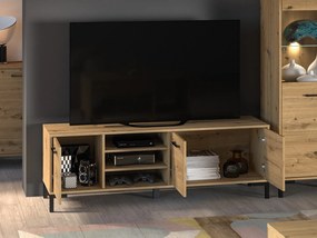 Szafka pod telewizor Nevio 20, dąb artisan