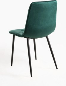 Zestaw 4 Krzese Lyke Aksamitne
