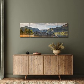 Obraz jeziora (170x50 cm)