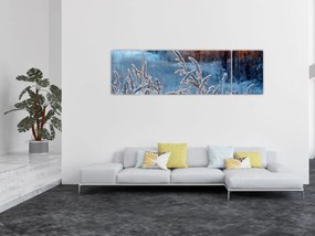 Obraz - Zimowa łąka (170x50 cm)