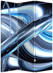 Parawan - Niebieska abstrakcja (126x170 cm)