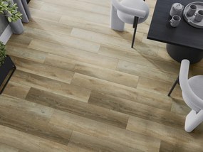 Mexen Cortland próbka paneli winylowych SPC 6,5 mm, podkład IXPE 1,5 mm, 4 V-Fuga, Dąb - F1008-S