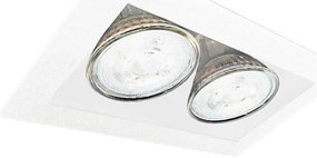 Brosline 3035 - Oprawa sufitowa CAGE 2xGU10/10W/230V biała