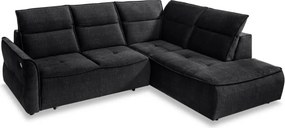 Narożnik MURILLO L Prawostronny z elektryczną regulacją siedziska w tkaninie VOGUE 18 WERSAL