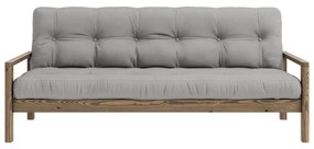 Szara rozkładana sofa 205 cm Knob – Karup Design