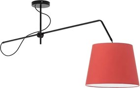Ruchoma lampa wisząca z abażurem F8-K69