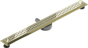 Mexen Flat 360° M15 odpływ liniowy obrotowy 100 cm, złoty - 1524100-40