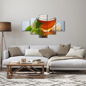 Obraz filiżanki herbaty (125x70 cm)