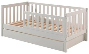 Biała szuflada pod łóżko dziecięce 70x140 cm Peuter – Vipack