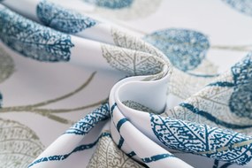 Designerska zasłona VIENTE 140x270 cm, wzorzysta Zawieszanie: Taśma z wiązaniami