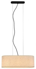 Rabalux 72251 wisząca lampa sufitowa z tekstylnymkloszem Narmin