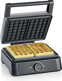 Gofrownica SEVERIN WA2125 1600 W Powłoka ceramiczna Szary/Czarny