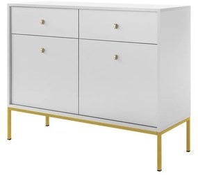 Komoda na nóżkach Tonkor Gold TKSZ104