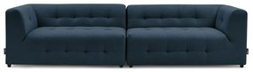 Ciemnoniebieska sofa 324 cm Kleber – Bobochic Paris