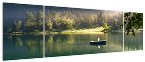 Obraz jeziora (170x50 cm)