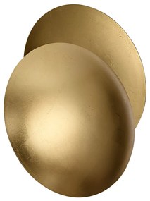 Nowoczesny Kinkiet / Lampa scienna złoty 34,5 cm 2-źródła światła - Sunrise Nowoczesny Oswietlenie wewnetrzne