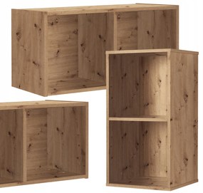 Regał półka organizer pojemnik stojak na płyty winylowe segregatory Cubo 2