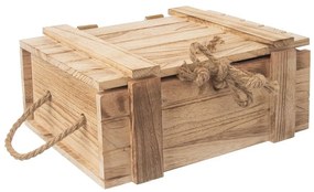 Orion Drewniana skrzynka prezentowa, 36 x 26 x 16 cm