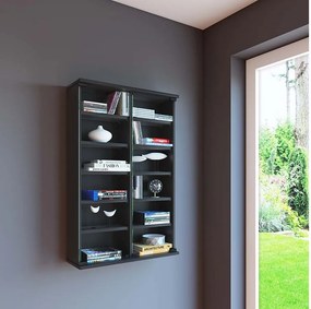 CD DVD Wall Shelf Closet Zuntisa Drzwi szklane