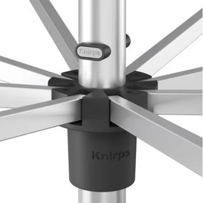 KNIRPS PHOENIX 245 x 245 cm - parasol do centrum ogrodniczego : Kolor parasola - Jasnoszary