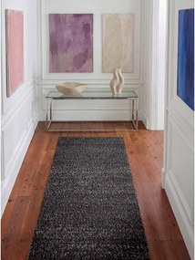 Ciemnoszary chodnik z materiału bouclé tkany ręcznie 80x200 cm Notting Hill Portobello – Ted Baker