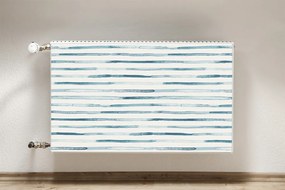 Magnes dekoracjny na kaloryfer Niebieskie linie