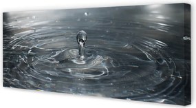 Duży obraz na płótnie Dynamika Kropli Wody