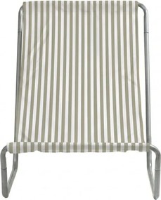 Składane leżak plażowy SAND STRIPES, zielony