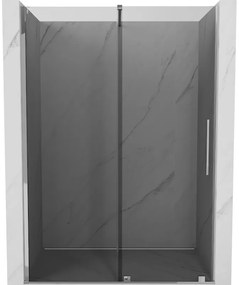Mexen Velar drzwi prysznicowe rozsuwane 160 cm, grafit, chrom - 871-160-000-41-01