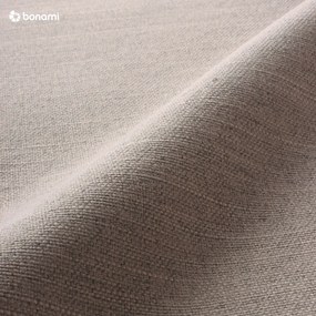 Beżowe tapicerowane łóżko dwuosobowe ze schowkiem i stelażem 180x200 cm Lotte – Meise Möbel