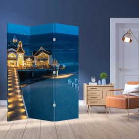 Parawan - Hotel na plaży (126x170 cm)
