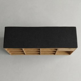 Szafka na buty z siedziskiem KADO, 104 x 50 x 30 cm