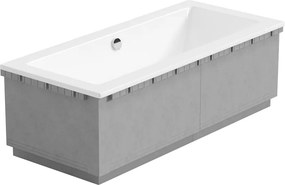 Mexen X-ST obudowa styropianowa LED do wanny prostokątnej 160-190 x 70-90 cm, biała - 55021-01