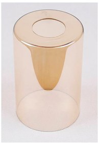 Czarna lampa wisząca ze szklanym kloszem 10x34 cm Bistro – Candellux Lighting