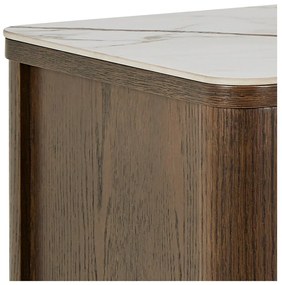 Brązowa komoda w dekorze dębu 160x75x40 cm Southampton – Actona