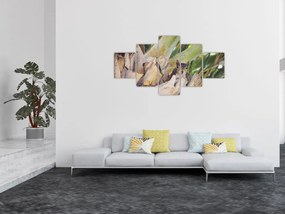 Obraz wiewiórki na drzewie (125x70 cm)