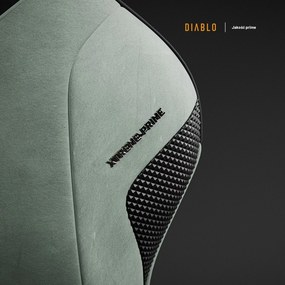 Fotel gamingowy materiałowy Diablo X-One Prime Normal Size, Ghotic Green