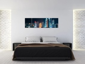 Obraz - Noc w Kuala Lumpur (170x50 cm)