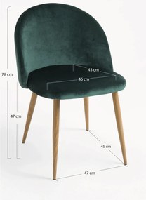 Silla Vint Terciopelo