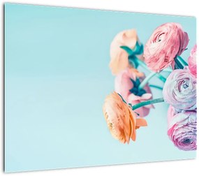 Obraz - Kwiaty w wazonie (70x50 cm)