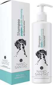 Szampon dla szczeniąt i zwierząt z wrażliwą skórą NanoSanitas 250ml