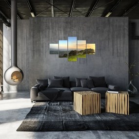 Obraz - Widok ze wzgórza (125x70 cm)